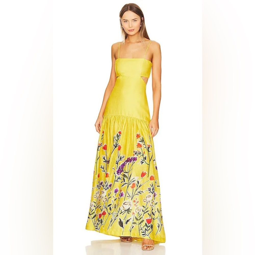 ISO this Silvia Tcherassi Shannon Gown in Golden Wildflower